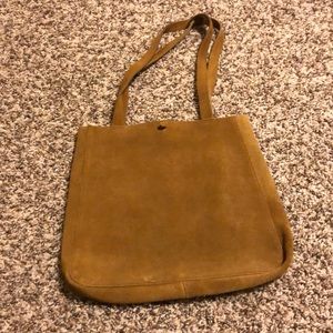 Madewell Suede Tote Bag